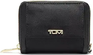 Tumi Voyageur SLG Tri-Fold Zip Around Black/Gunmetal