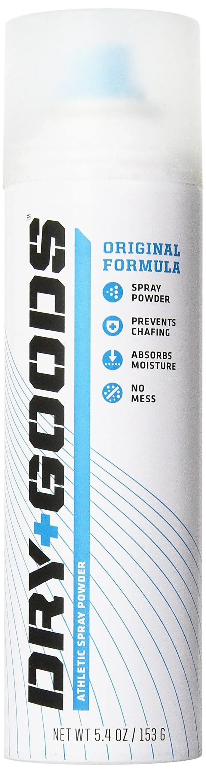 Dry Goods Athletic Spray Powder, Original, 5.4 oz