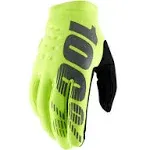 100% Guantes de motocross y bicicleta de montaña para clima frío Brisker