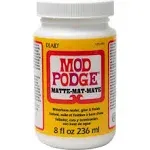 Mod Podge Matte Sealer, Glue &amp; Finish: All-in-One Craft Solution 8 oz