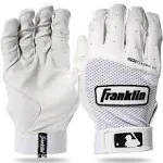 Franklin Sports Digitek Batting Gloves Gray/Black/Royal Digi Adult Large