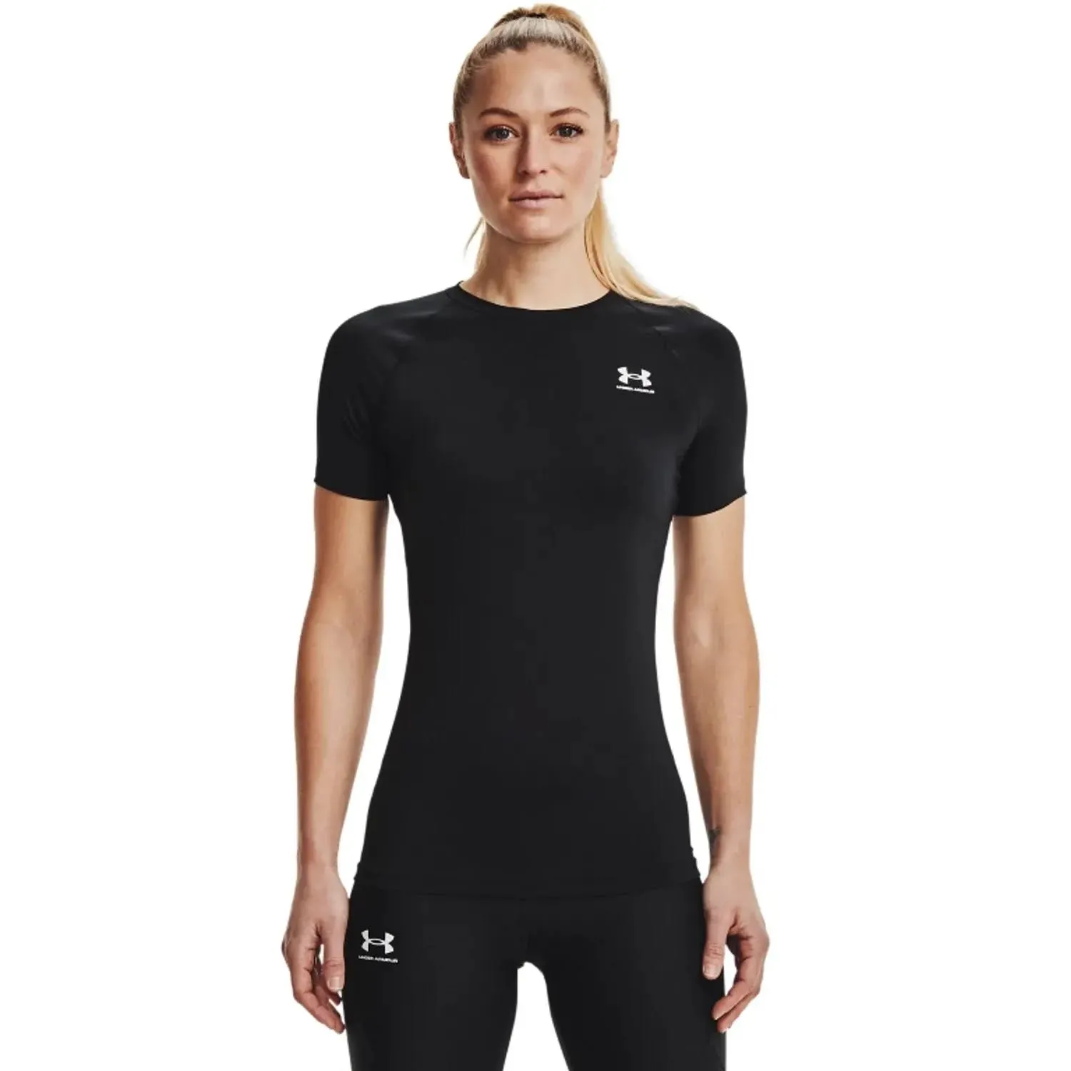 UA Women's HeatGear® Armour Compression Short Sleeve