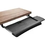 Mount-It! Keyboard Tray Under Desk with Adjustable Platform – Easy-Glide Slid...