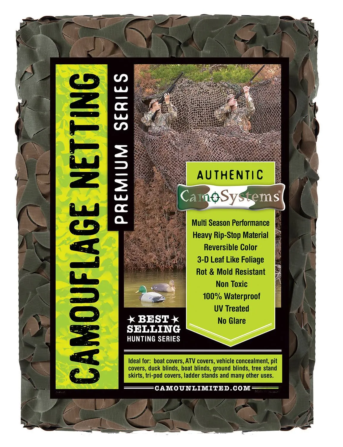 Camo Unlimited Premium Series Camo Netting Ultra