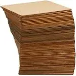 Dragon Drew Wood Craft Boards | Unfinished Wooden Squares for Arts and Crafts | 5”x5”x1/8” | Bulk Pack 50 Sheets