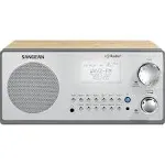 Sangean HDR-18 HD Radio/FM-Stere<wbr/>o/AM Wooden Cabinet Table Top Radio