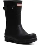 Hunter Men's Men's Original Short Waterproof Rain Boots - Black - Size 9