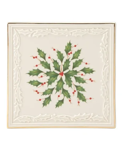 Lenox Holiday Carved Trivet