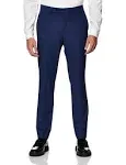 Dkny Men's Modern-Fit Stretch Suit Separate Pants - Blue Plaid - 38x30