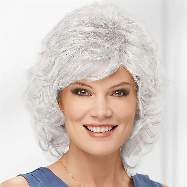 Paula Young Long Color Me Beautiful WhisperLite Wig Long, Soft Wispy Layers with Sides Brushed Forward Or Back For A Natural Look/Multi-tonal Shades of Blonde, Silver, Brown, and Red