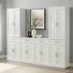 Crosley Stanton 3-Piece Sideboard and Pantry Set