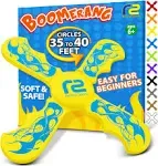 Refresh Sports Kids Beach Toys & Beach Games - Ultimate Beach Boomerangs for Beaches - Fun Easter Basket Stuffers for Boys & Girls - Playdates