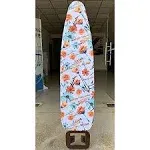 Juvale Ironing Board Cover and Pad, Heavy Duty, Floral Print (15 x 54 in)