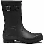 Hunter Men's Original Short Rain Boots Black 11