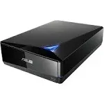 ASUS BW-16D1X-U 16x Blu-Ray Burner Drive with USB 3.0 +FREE 1pk 25GB BD-R MDisc