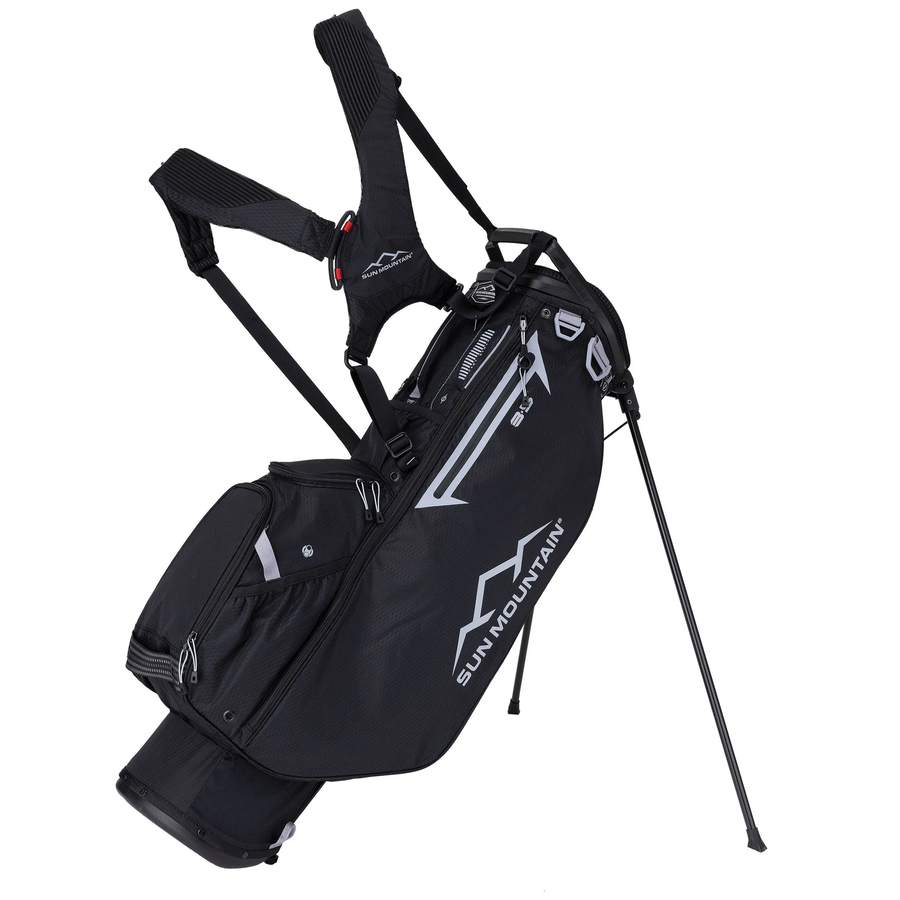 Sun Mountain 2024 3.5 LS Golf Stand Bag, Black