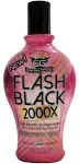 Flash Black 2000X Tanning Lotion Bronzer 12 oz by European Gold