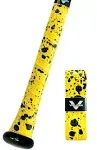 Vulcan 1.75mm Bat Grip / Yellow Splatter