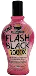 European Gold Flash Black 2000X Indoor Tanning Lotion with Time-Release DHA Bronzers 12 Ounce