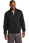 Sport Tek ST259 Full-Zip Sweatshirt - Black - S