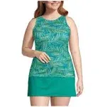 Women's Lands' End UPF 50 Bust Minimizer Tankini Swimsuit Top