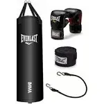 Everlast 70 Pound MMA Heavy Bag Kit , Black