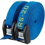 NRS Buckle Bumper Straps (Blue - 20 ft)