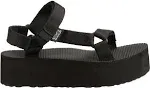 Teva Platform Banded Universal Dad Sandals, Womens, 6M, Black