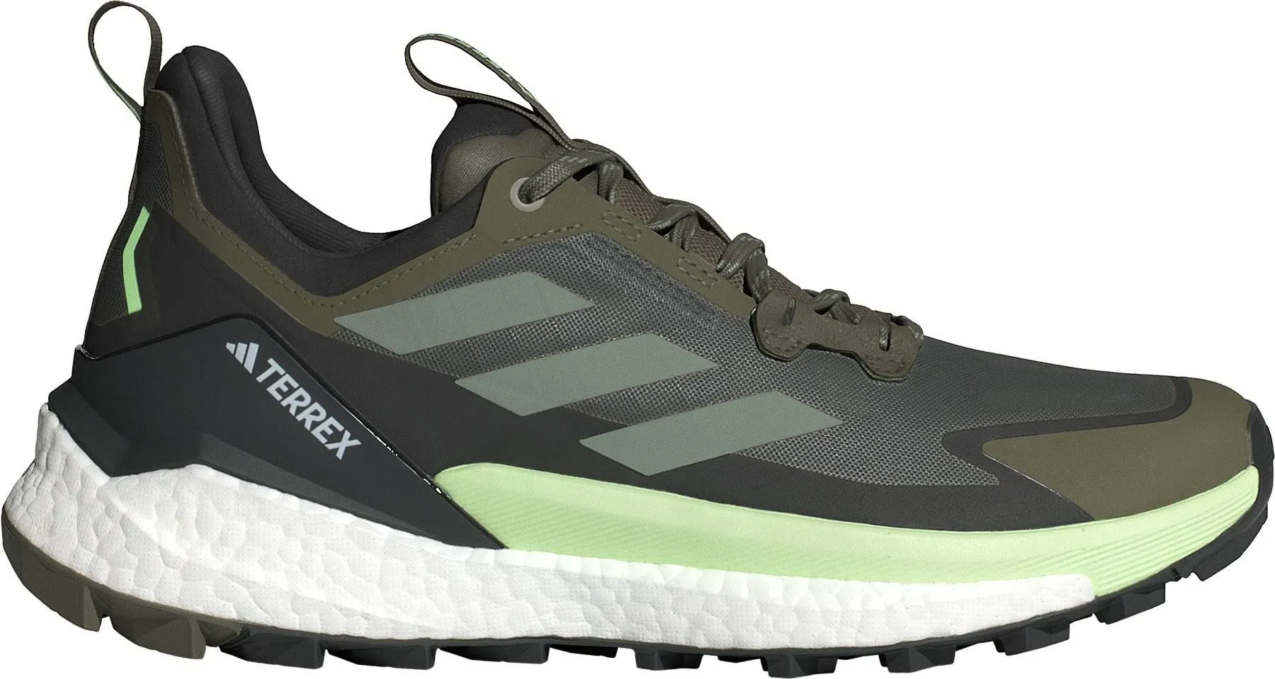 Adidas Men's Terrex Free Hiker 2.0 Low Hiking Shoes Green 11