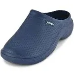 Jeffrico Womens Clogs Breathable Clogs Shoes for Women Garden Shoes Navy / 11