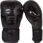 Venum Elite Boxing Gloves - Black 16 oz