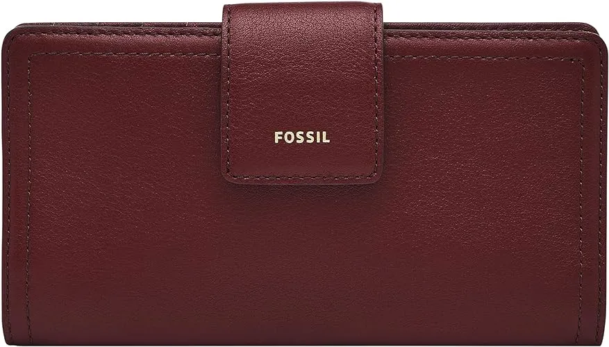 Fossil Logan Tab Cheetah Slim Wallet - Used