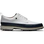 FootJoy Men's Dryjoys Premiere Series Field LX Golf Shoes - White Navy / 9