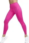 Nike Women's Go Firm-Support High-Waisted 7/8 Leggings, XS, Active Fuchsia