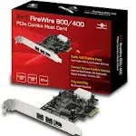 VANTEC 2+1 FireWire 800/400 PCIe Combo Host Card Model UGT-FW210