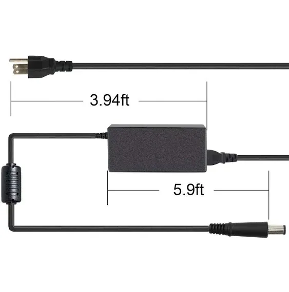 Laptop Charger Adapter 65W for Dell Chromebook 11 3120 3180 3189 Latitude E7240 E7250 E7270 E7280 E7440 E7450 E7470 E7480 E5430 E5440 E5450 E5470 E5480 E5580 LA65NS2-01 Pa-12 Power Cord Supply.