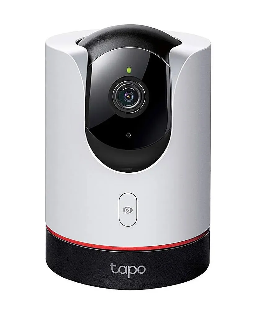 TP-Link Tapo 2K QHD Pan/Tilt Wi-Fi Camera | Apple HomeKit | Physical Privacy Mode | Color Night Vision | Motion Tracking | 2-Way Audio | Local/Cloud Storage | Works w/Alexa&Google Home | (Tapo C225)