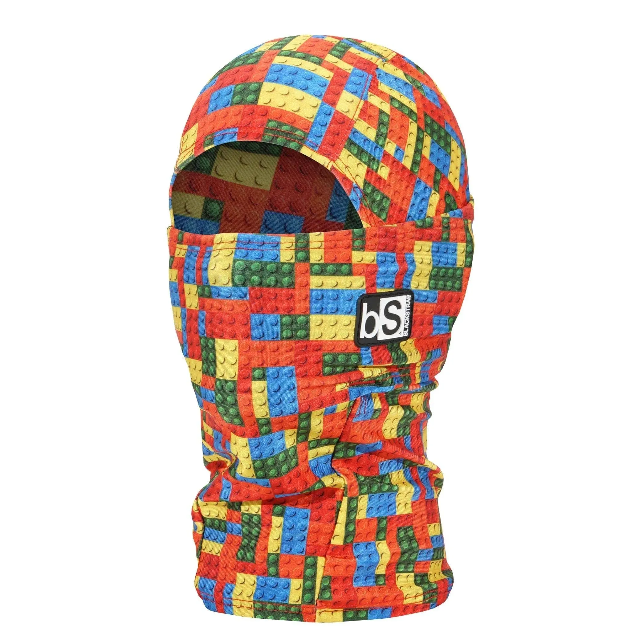 BlackStrap Kids Hood Balaclava Facemask Building Blocks OSFM KIDS ages 2-7ish