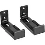 3.5 in.-6.1 in. D Adjustable Sound Bar Wall Mount Brackets Compatible with Most Sound Bars