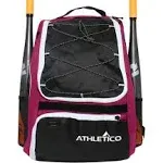 Athletico Stadium Baseball Bag Maroon