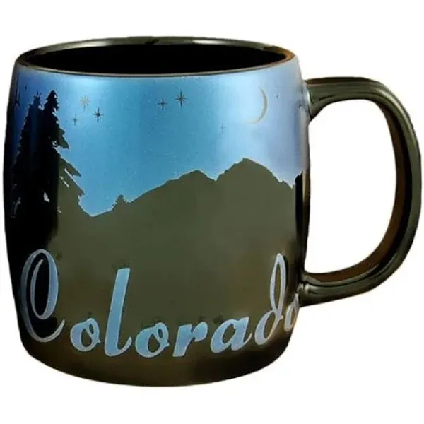 Americaware SMCOL07 Colorado 22 oz Night Sky Silhouette Mug