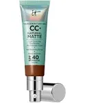 It Cosmetics Cc+ Cream Natural Matte Foundation with SPF 40 - Deep