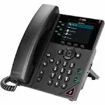 Poly VVX 350 6 Line IP Phone And PoE Enabled