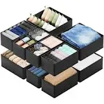 SpaceAid 12-Pack Drawer Organizer Bins