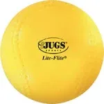 Jugs Sports - Lite Flite Game Balls - 1 Dozen - Baseballs - 9&#034;