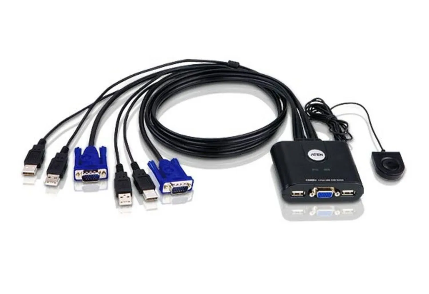 Aten CS22U 2-Port USB KVM Switch