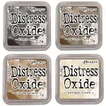 Tim Holtz Ranger 3 inch x 3 inch 4-Color Distress Oxide Ink Pad, Black