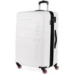 Swissgear 7366 27" Expandable Hardside Spinner Luggage White