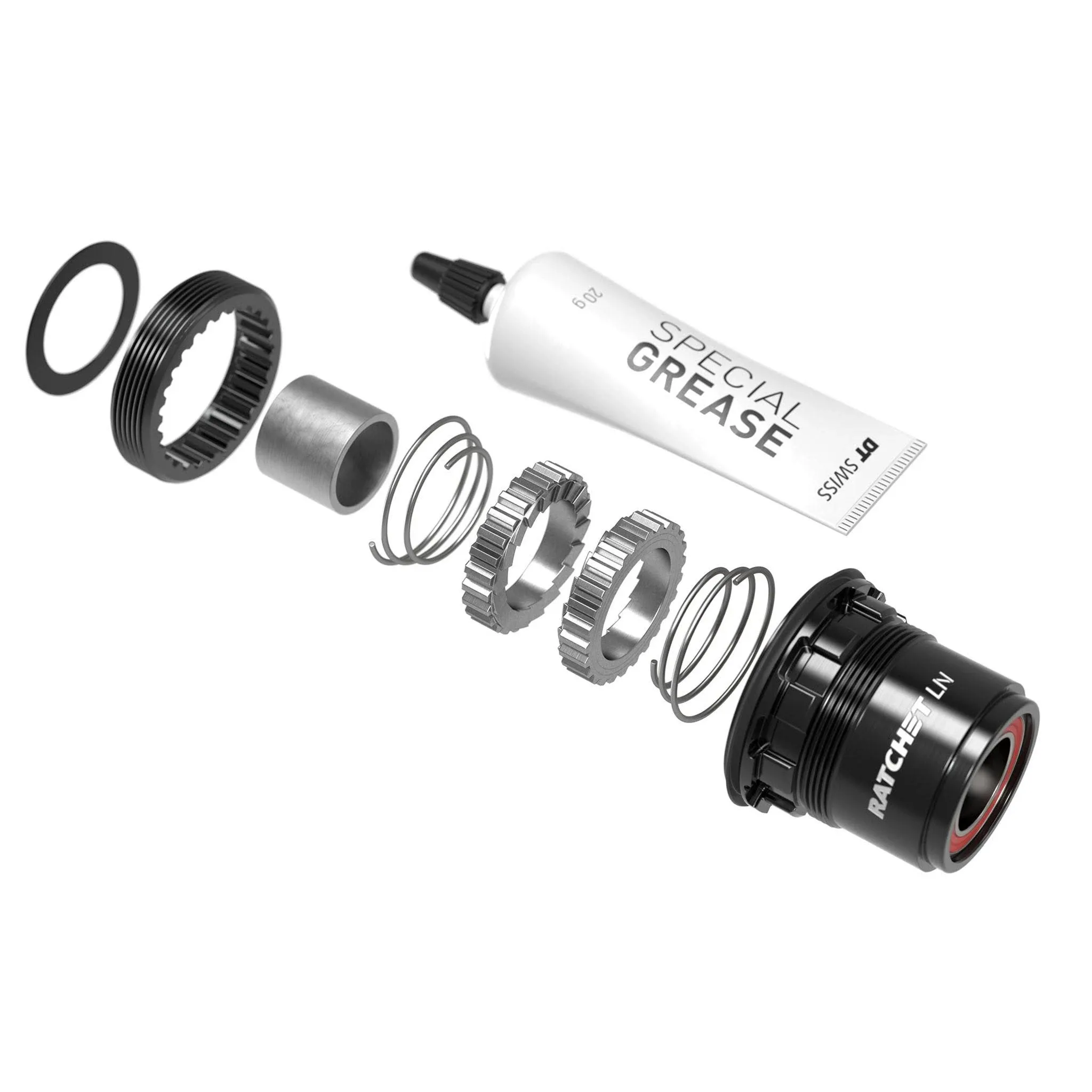 DT Swiss Ratchet LN Freehub Body Upgrade Kit