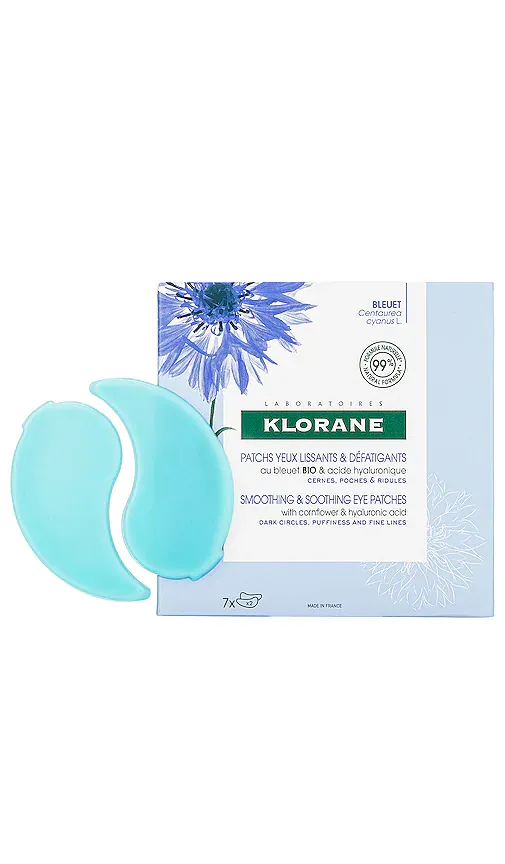 Klorane Smoothing & Soothing Eye Patches with Cornflower